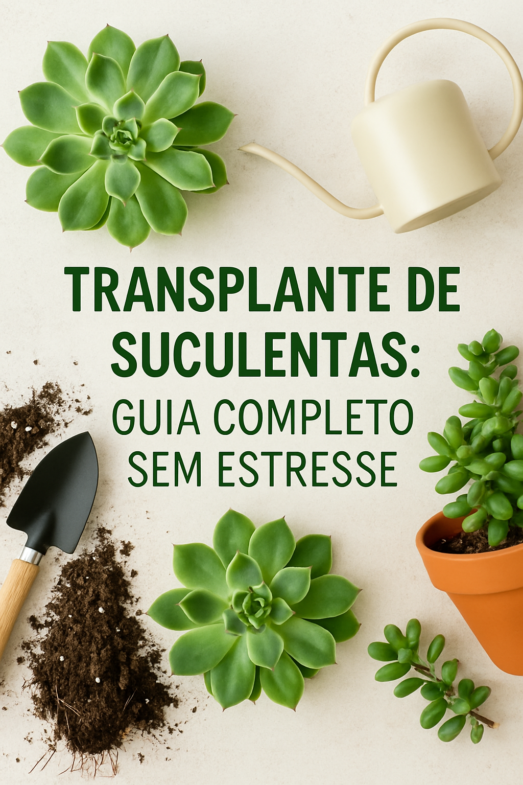 Transplante de Suculentas: Guia Completo Sem Estresse