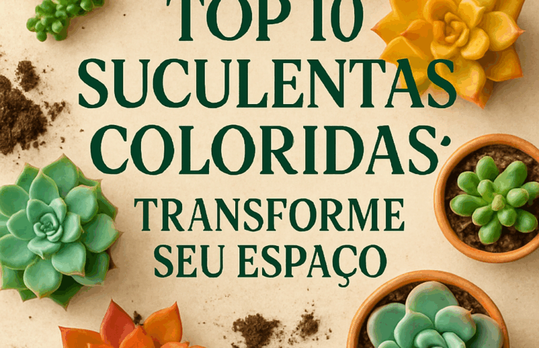 Top 10 Suculentas Coloridas: Transforme Seu Espaço