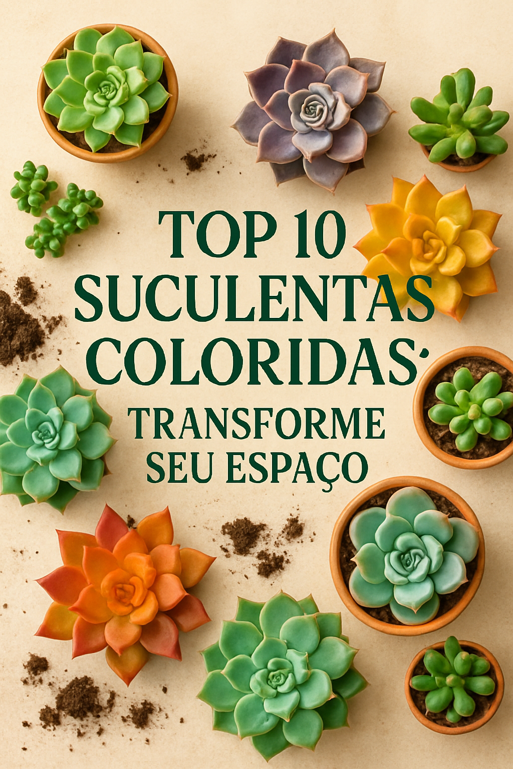 Top 10 Suculentas Coloridas: Transforme Seu Espaço