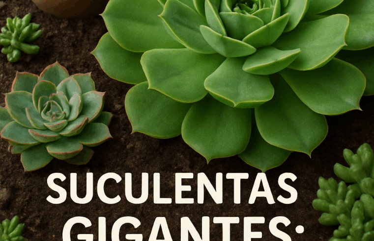 Suculentas Gigantes: Transforme Seu Jardim com Espécies Imponentes