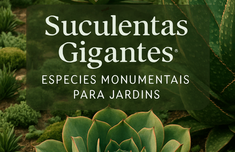 Suculentas Gigantes: Espécies Monumentais para Jardins