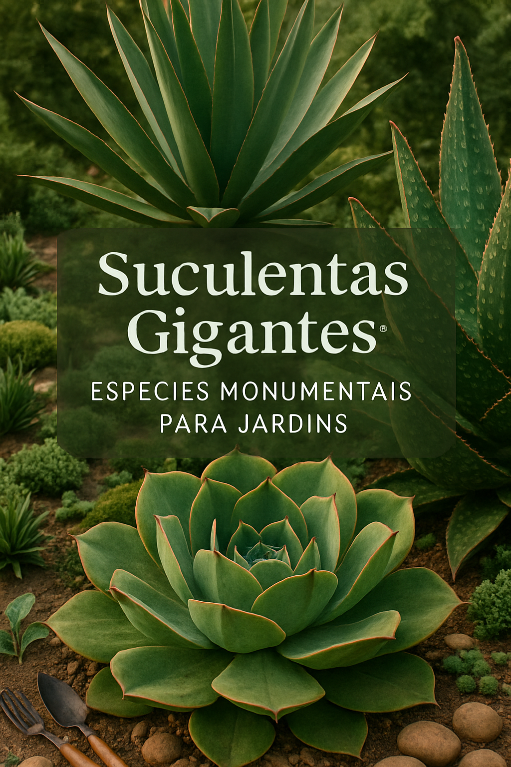 Suculentas Gigantes: Espécies Monumentais para Jardins
