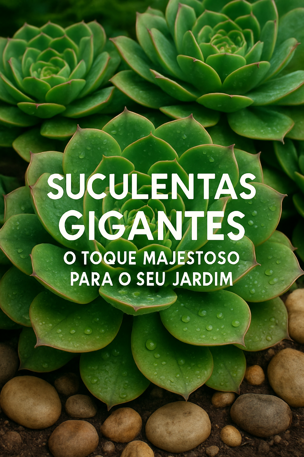 Suculentas Gigantes: O Toque Majestoso para o Seu Jardim