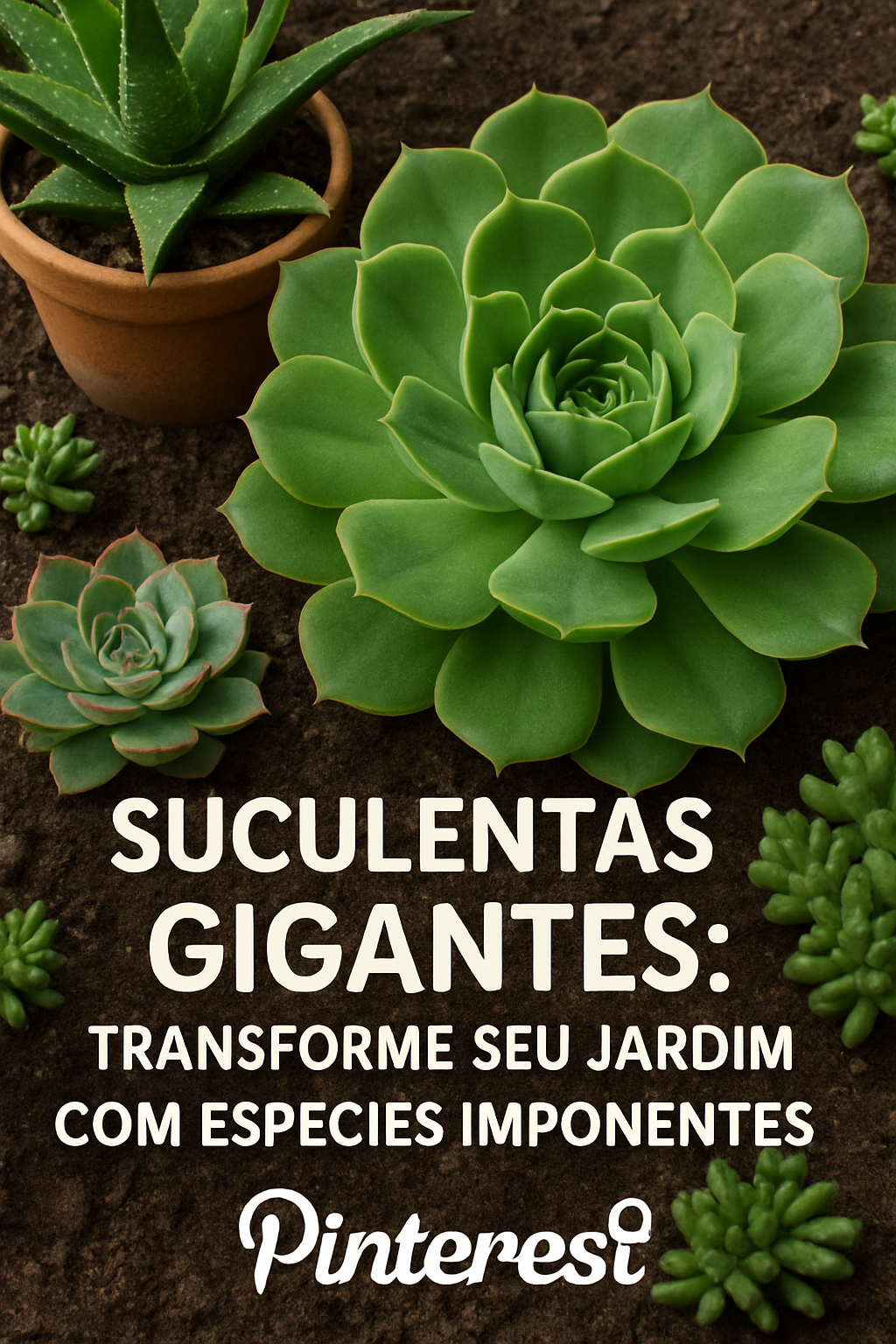 Suculentas Gigantes: Transforme Seu Jardim com Espécies Imponentes