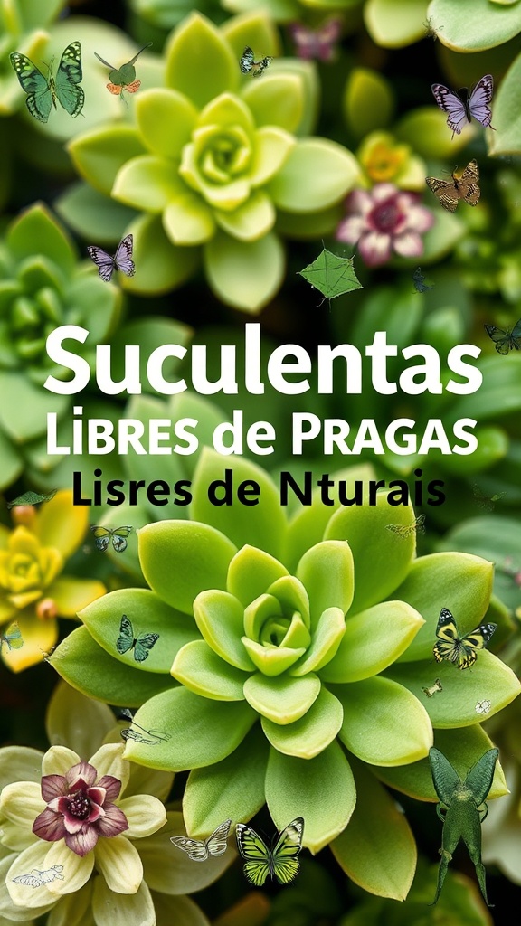 Suculentas Livres de Pragas: Identificação e Soluções Naturais