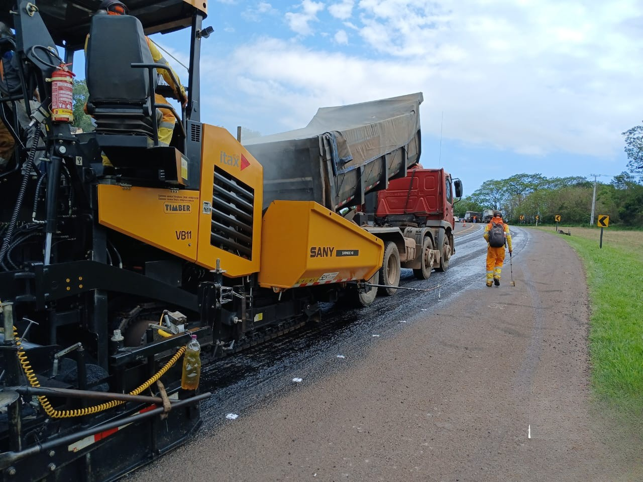 EPR Iguaçu realiza obras em rodovias do Paraná entre 10 e 16 de novembro