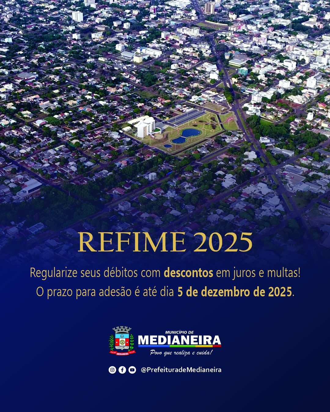 REFIME 2025: descontos e prazos para aderir ao programa