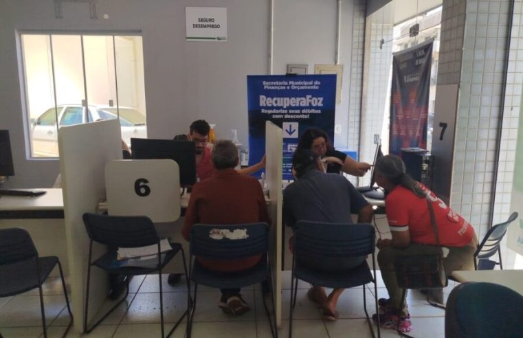 RecuperaFoz oferece parcelamentos e descontos em Foz