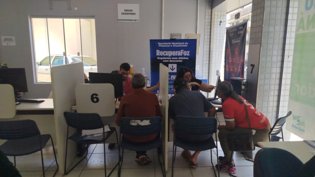 RecuperaFoz oferece parcelamentos e descontos em Foz
