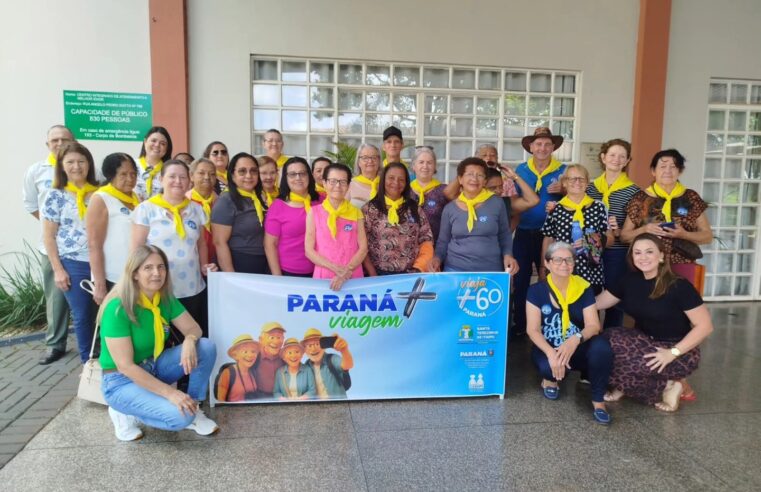Viagem 60+ leva alegria e integração aos idosos de Santa Terezinha de Itaipu