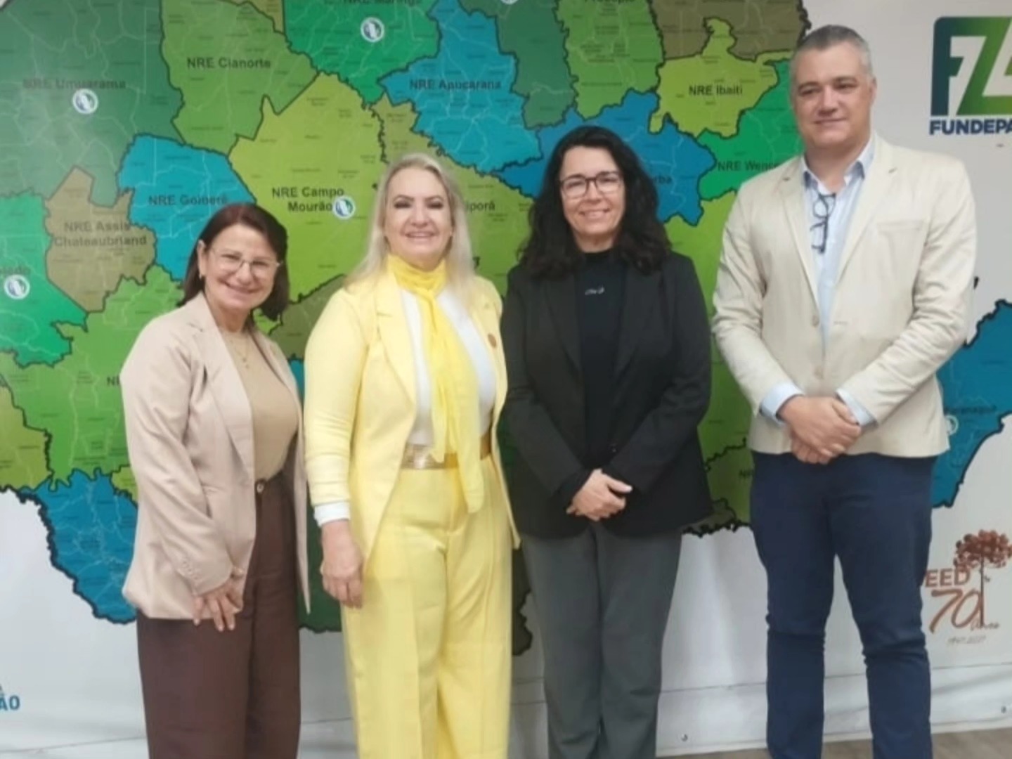 Reunião com autoridades estaduais em Curitiba