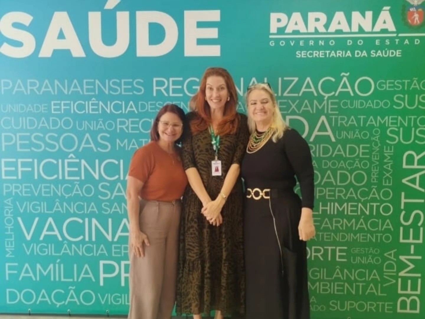 Comitiva de Santa Terezinha de Itaipu em Curitiba