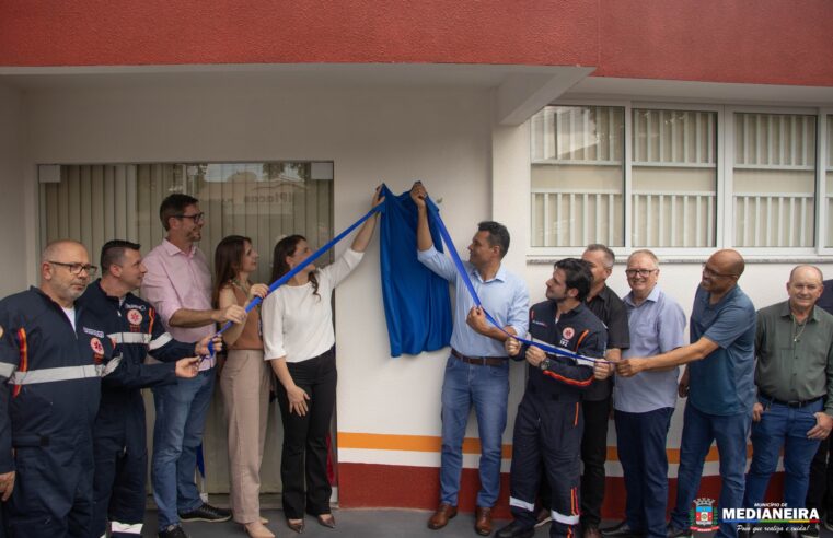 Base do SAMU Medianeira é reinaugurada após reforma e ampliação