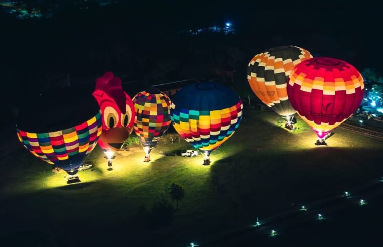 Ecoturismo 2025 em Porto Mendes terá balonismo e show de luzes