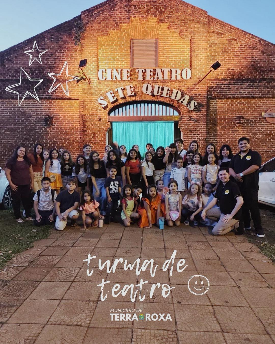 Alunos do Projeto Crescer participam de passeio cultural em Guaíra