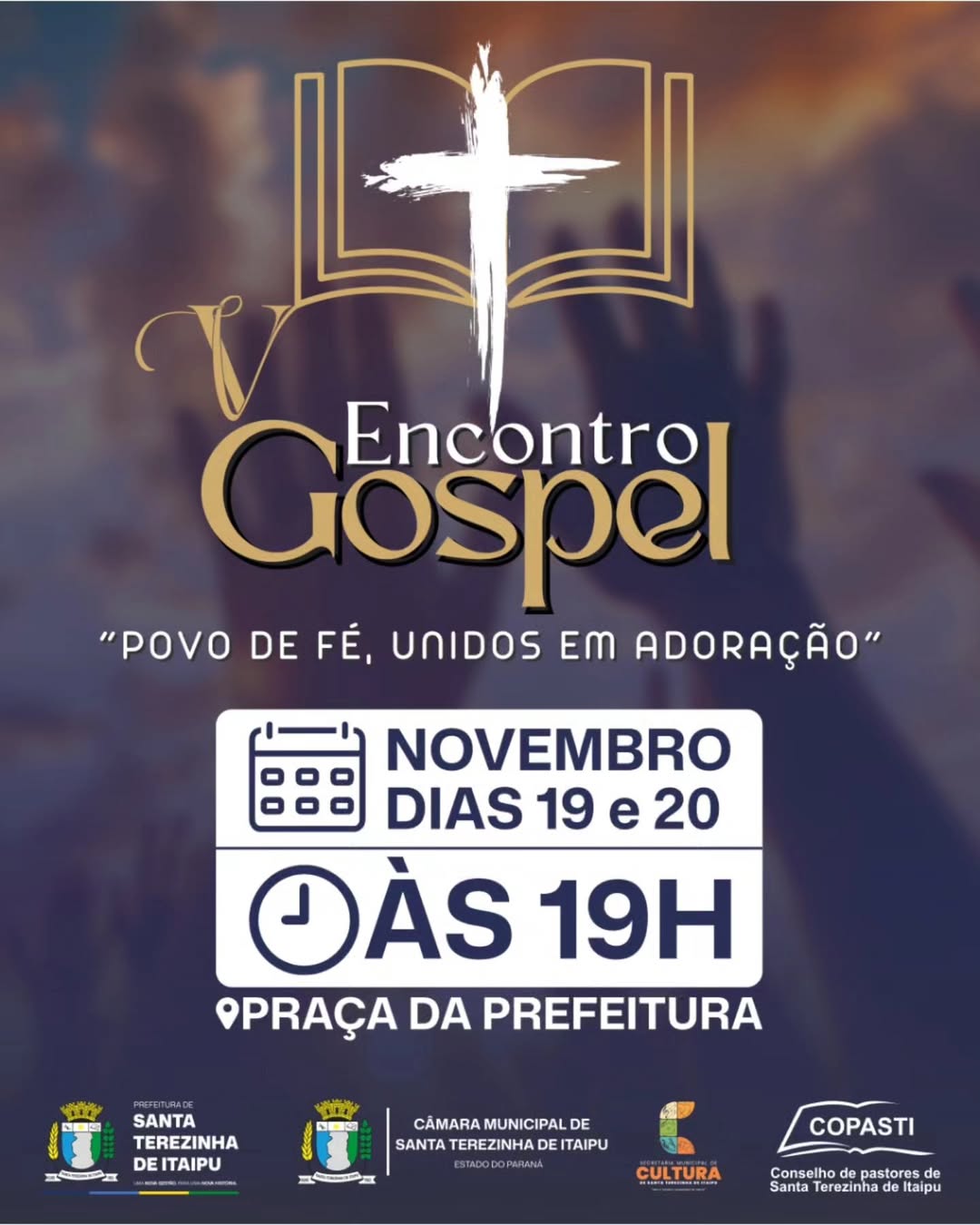 5º Encontro Gospel de Santa Terezinha de Itaipu reúne fé e louvor