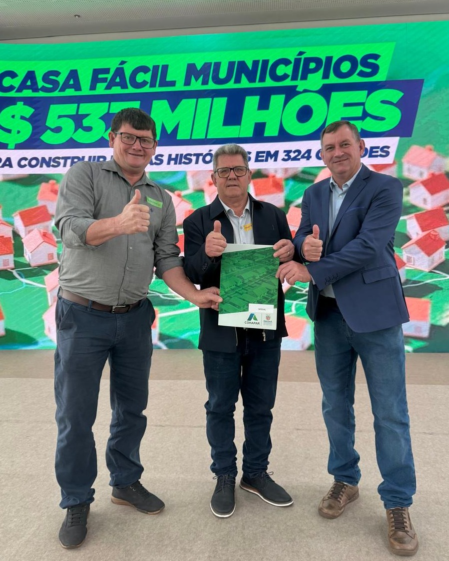 Missal firma convênio para construção de 15 casas populares em Vista Alegre