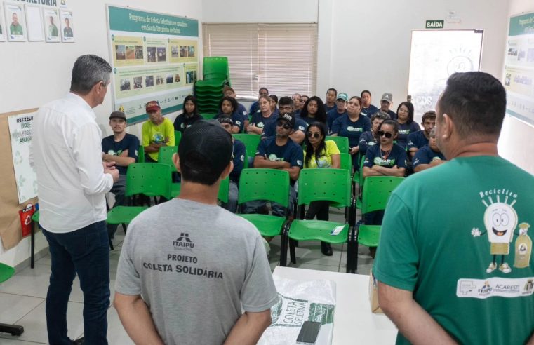 Acaresti fortalece reciclagem com troca de experiências