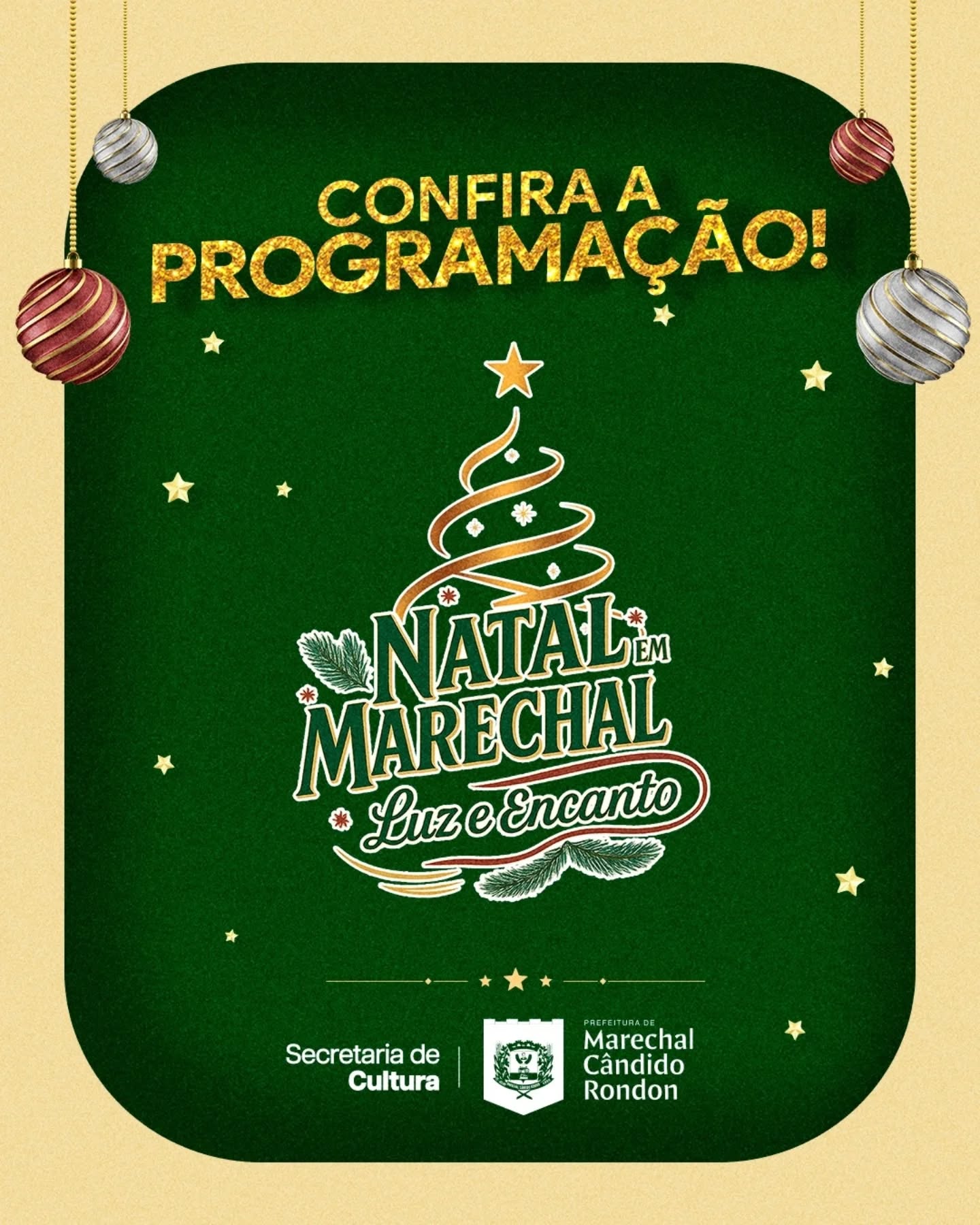 Natal Luz e Encanto 2025: veja a programação completa