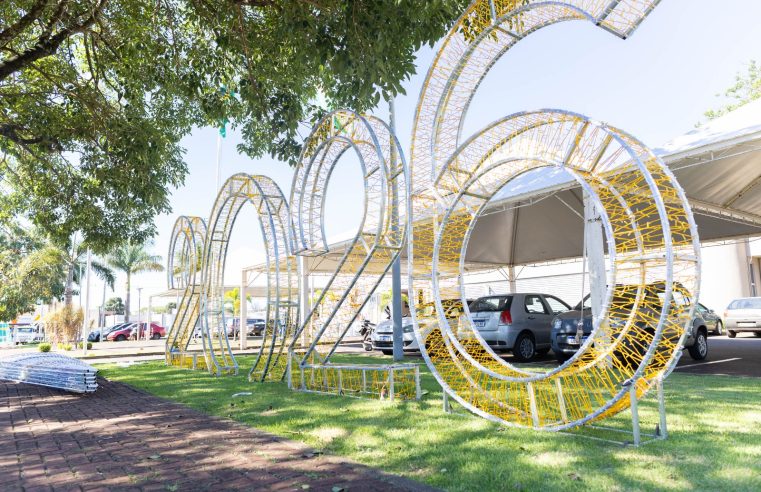 Natal Mágico 2025: montagem começa em Santa Terezinha