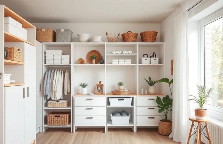 7 Dicas Fáceis de Organização Doméstica para um Lar Funcional
