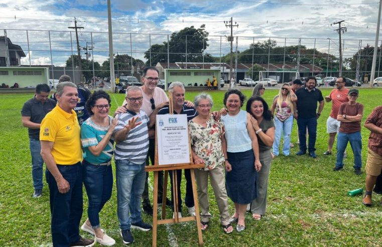 Campo do Libra revitalizado recebe entrega oficial em Foz