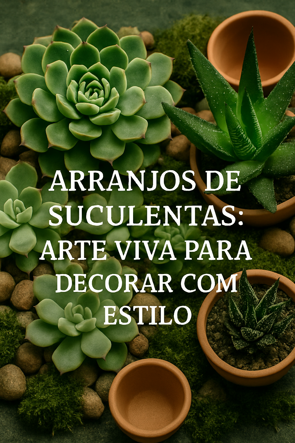 Arranjos de Suculentas: Arte Viva para Decorar com Estilo
