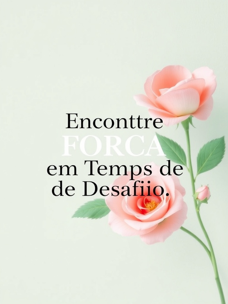 Devocional: Encontre Força em Tempos de Desafio