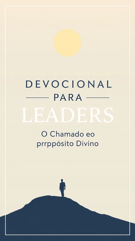 Devocional para Líderes: O Chamado e o Propósito Divino