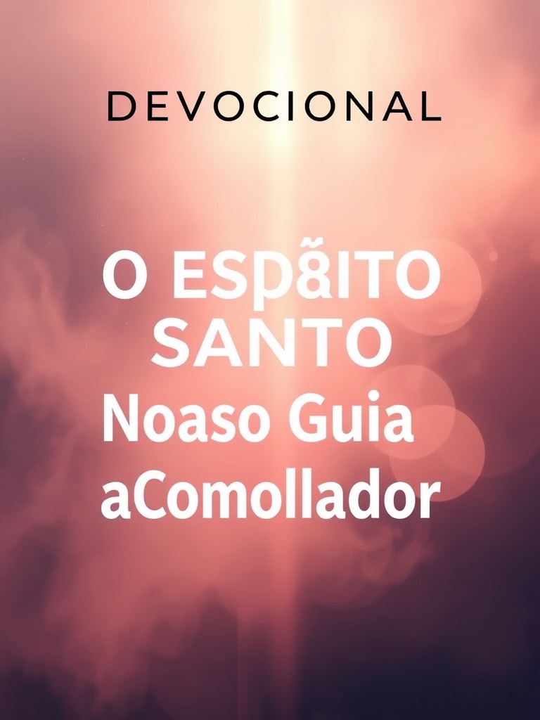 Devocional: O Espírito Santo, Nosso Guia e Consolador