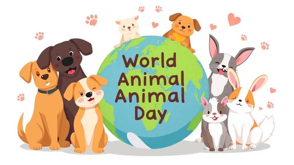 Dia Mundial dos Animais: Celebre Seu Pet e a Causa Animal