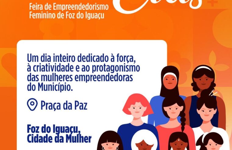 Feira AtivaElas 2025 abre inscrições em Foz do Iguaçu