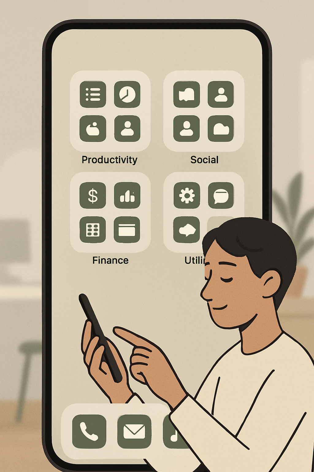 Organização Digital: 7 Passos para um Celular e Vida Online em Ordem