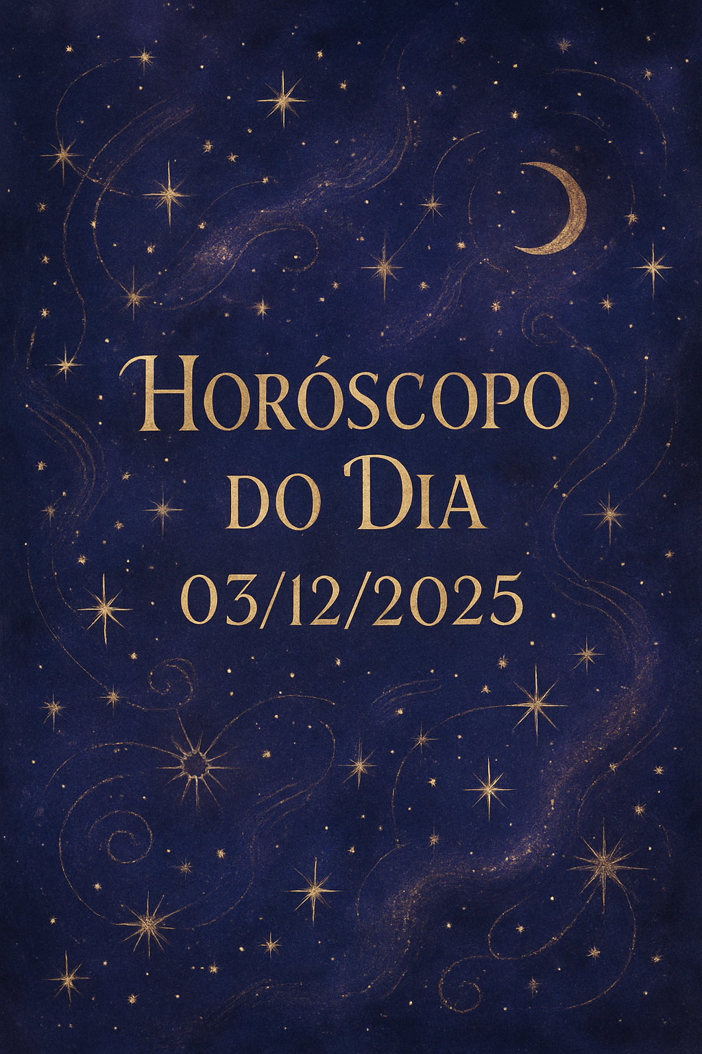 Despertar Cósmico: Seu Horóscopo Zen para 03/12/2025