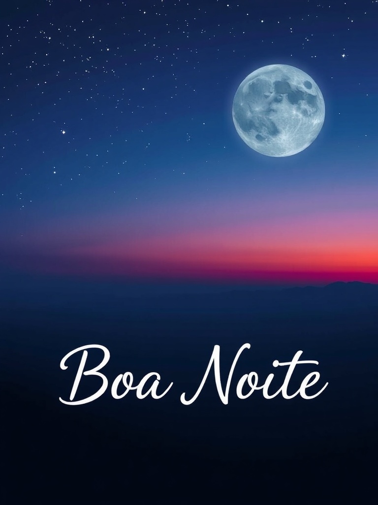 O Abraço Sereno da Noite: Gratidão, Paz e Renovação para o Seu Descanso