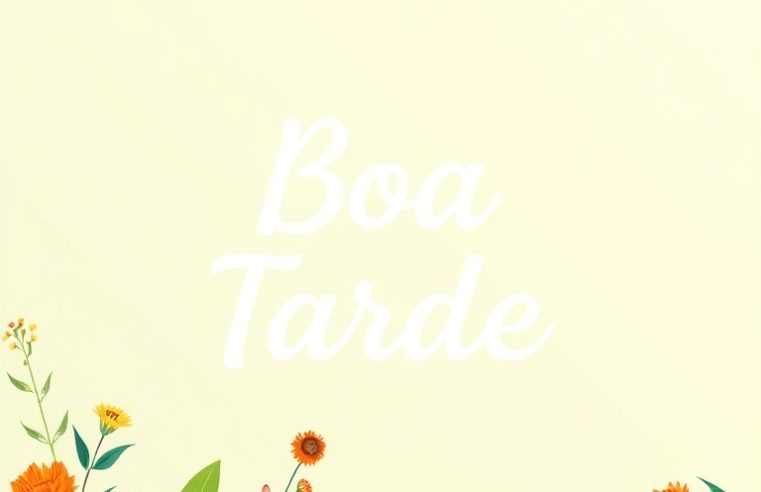 Tarde de Sucesso: Potencialize Sua Energia e Produtividade Rumo a Metas Inatingíveis!