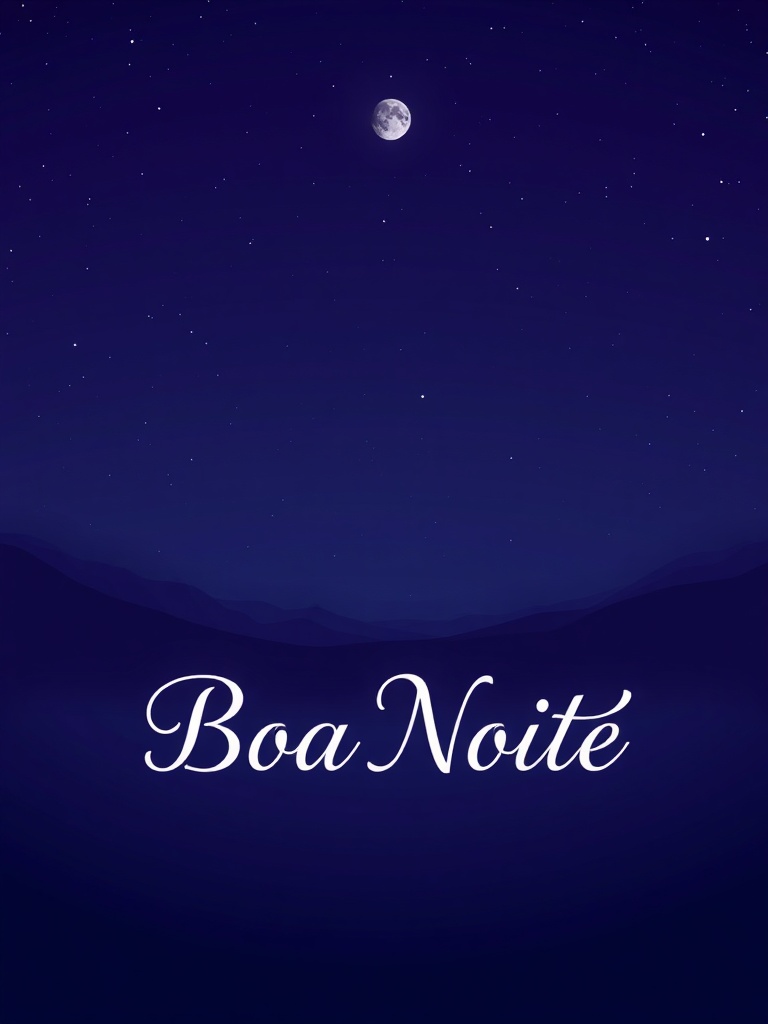 Noite Serena: Desconecte, Reflita e Renove-se para um Amanhã Mais Brilhante