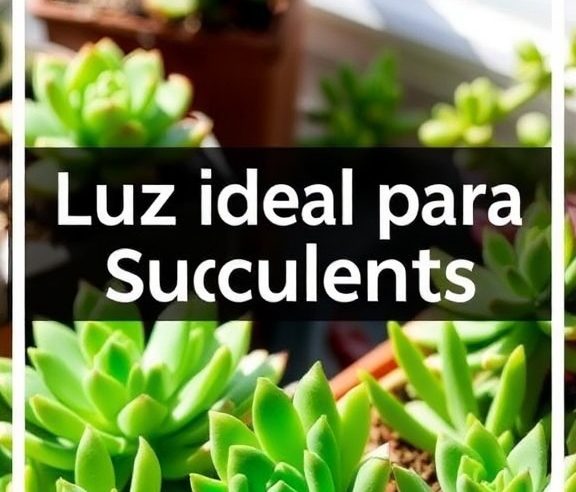 Luz Ideal para Suculentas: Segredos da Iluminação Perfeita