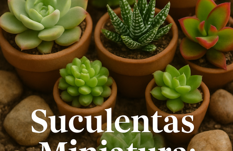 Suculentas Miniatura: Beleza em Pouco Espaço