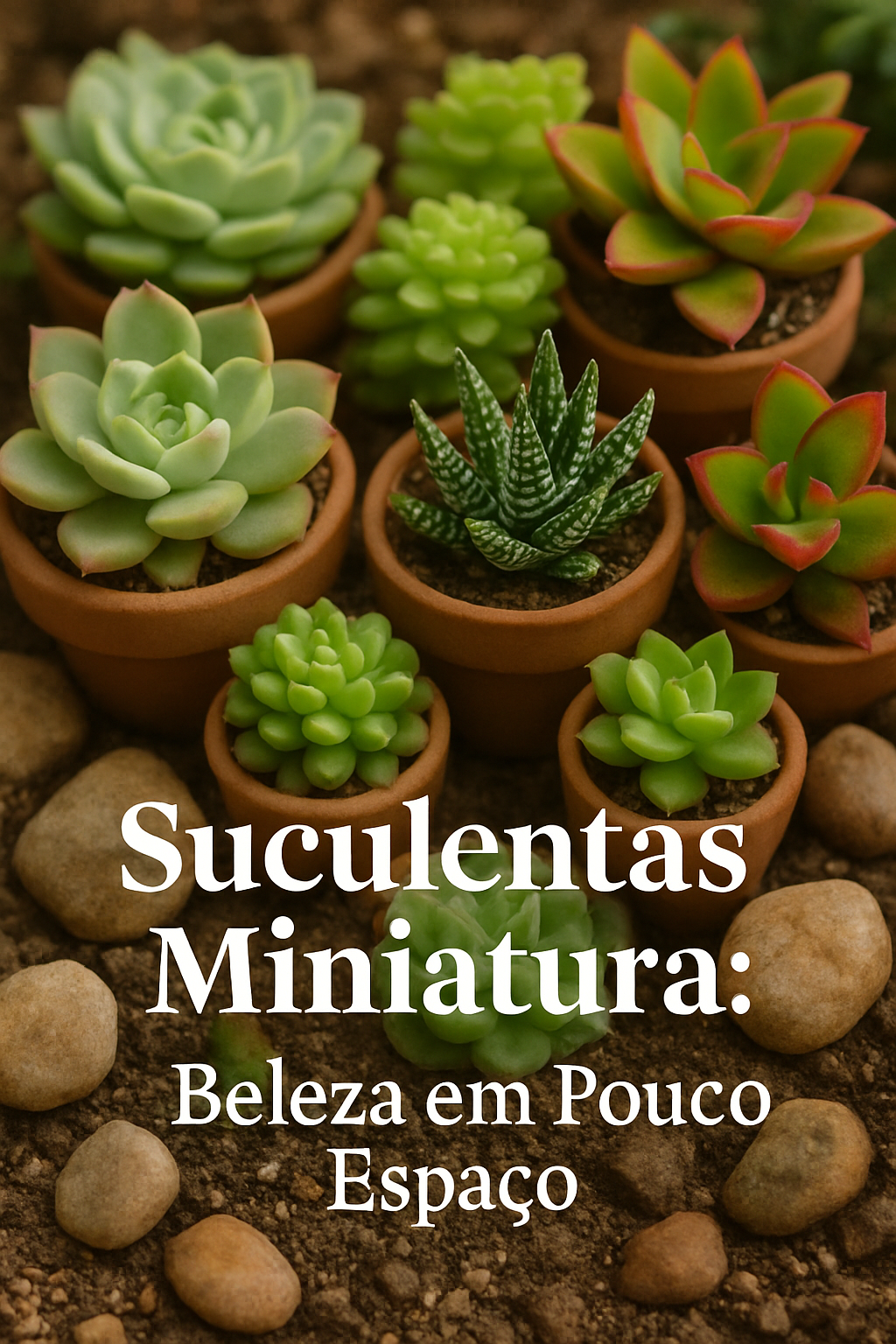 Suculentas Miniatura: Beleza em Pouco Espaço