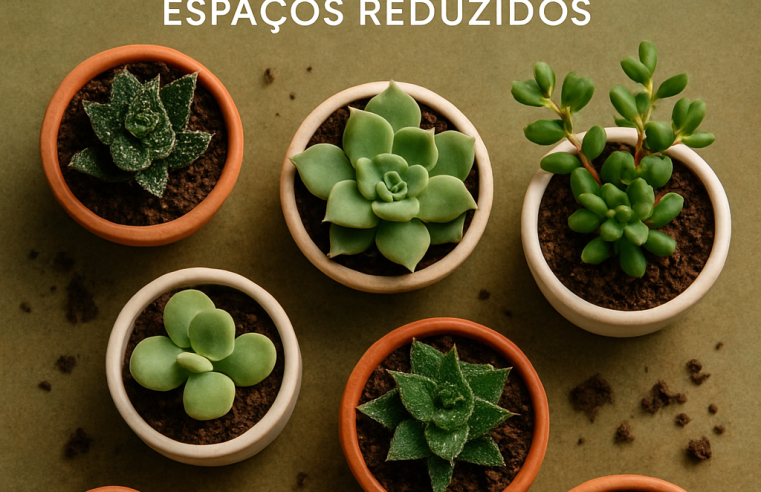 Suculentas Miniatura: Pequenos Tesouros para Espaços Reduzidos