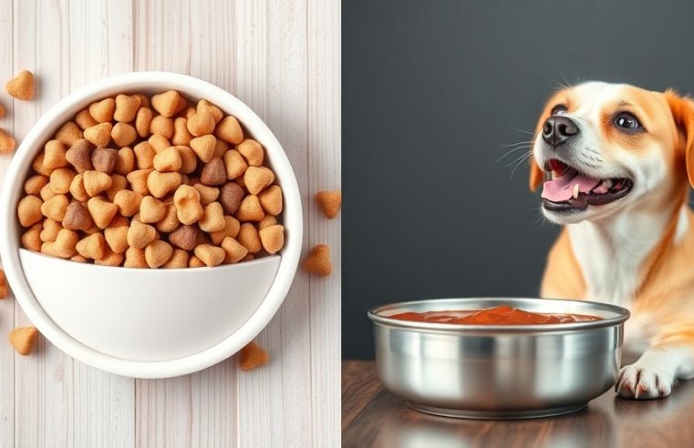 Ração Seca vs. Úmida: Qual a Melhor para Seu Pet?