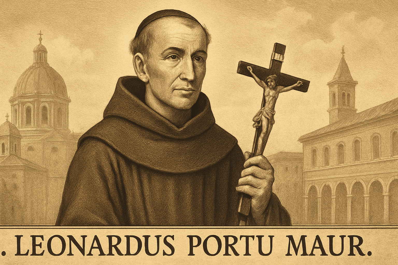 Santo do Dia 26/11 – São Leonardo de Porto Maurício