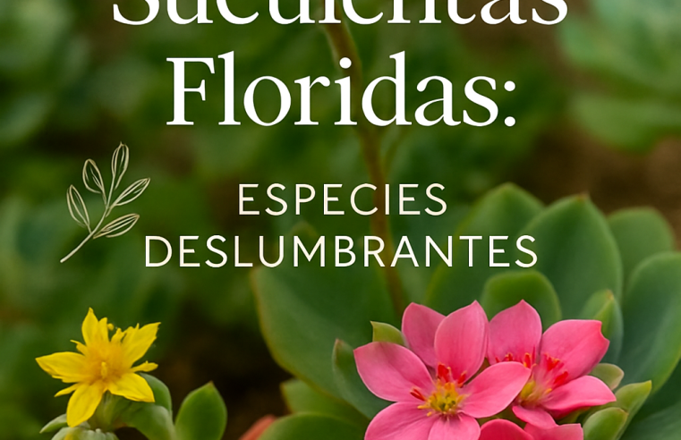 Suculentas Floridas: Espécies que Deslumbrantes