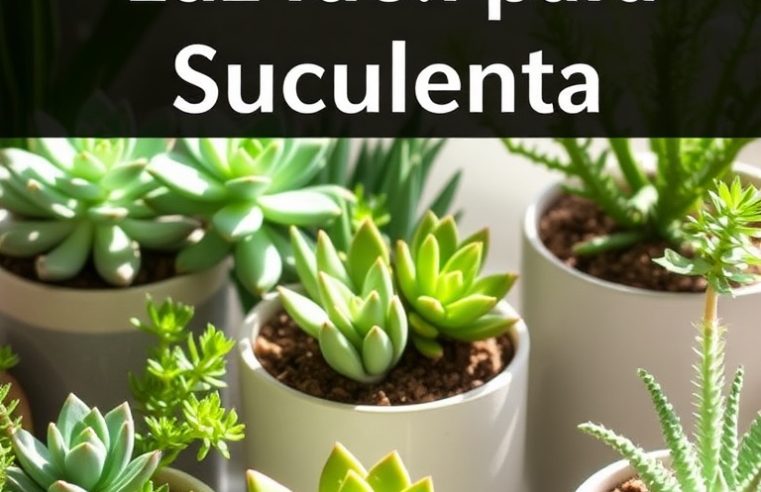Luz Ideal para Suculentas: Segredos da Iluminação Perfeita