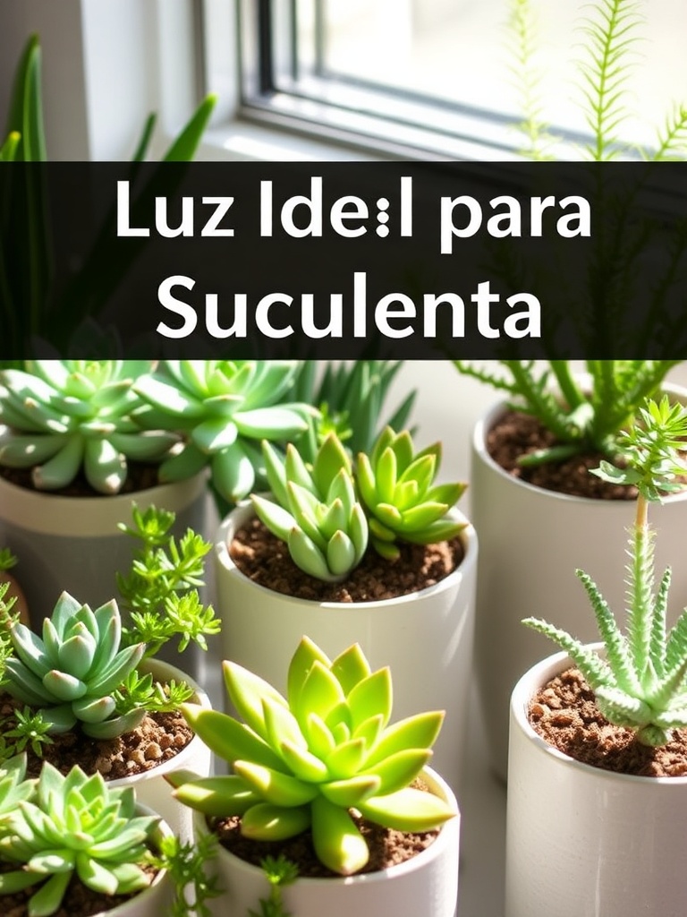 Luz Ideal para Suculentas: Segredos da Iluminação Perfeita