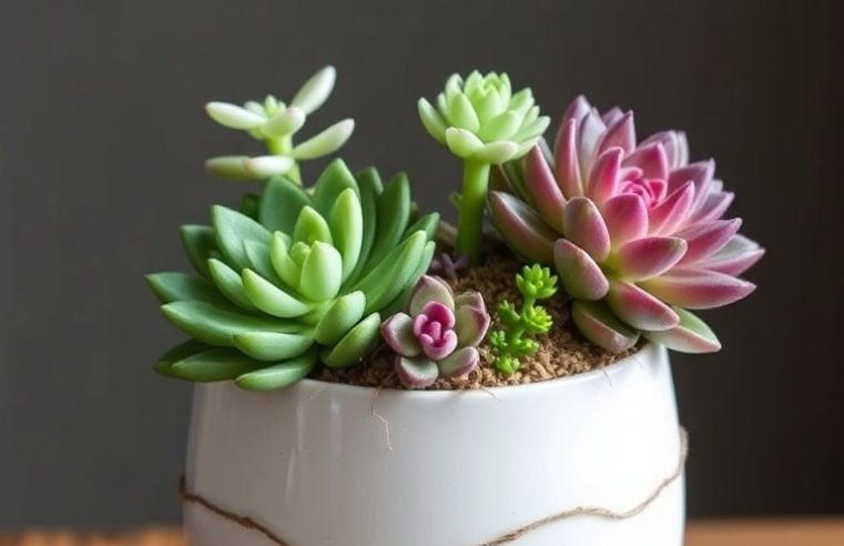 Suculentas em Vasos: Decoração Criativa e Única