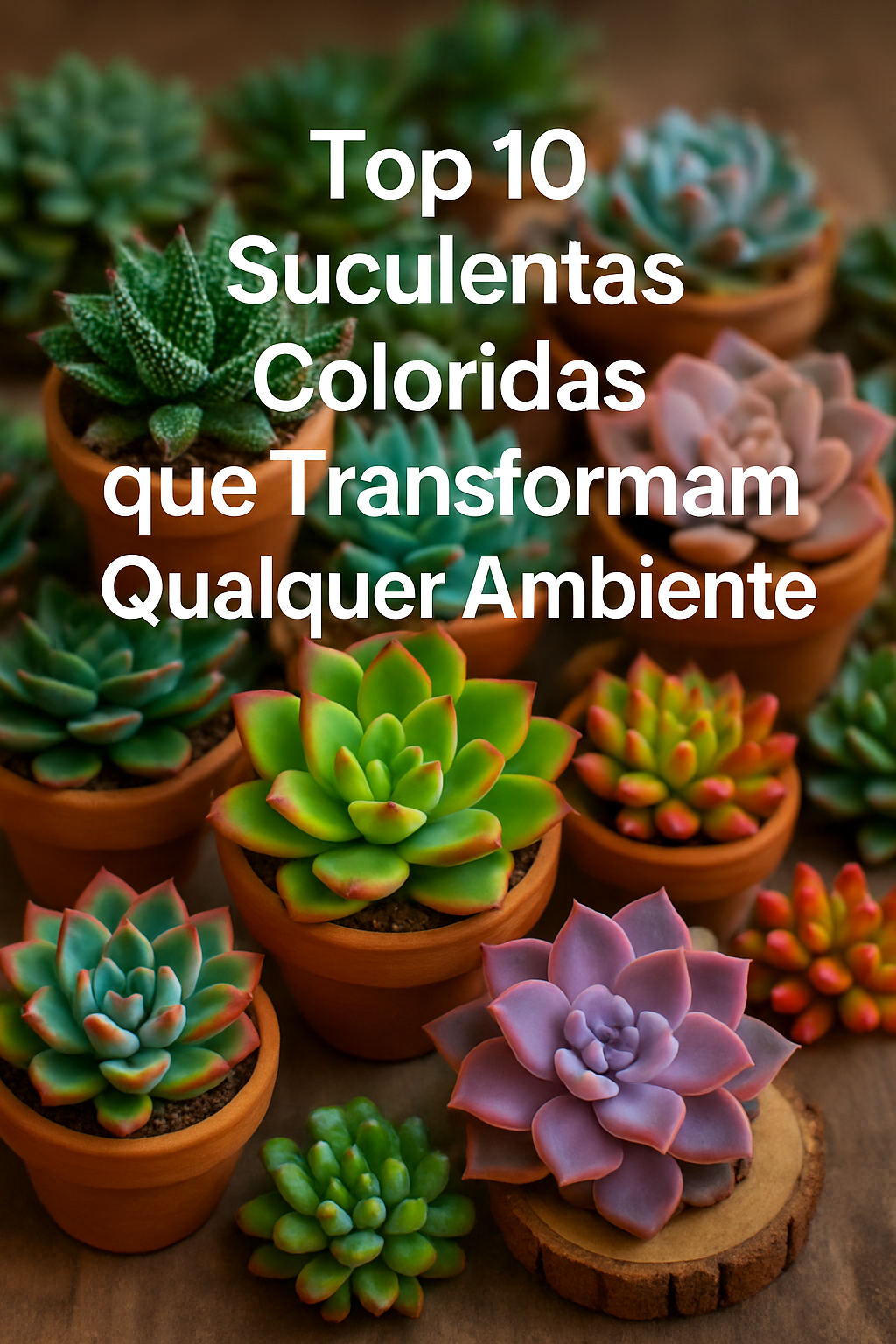 Top 10 Suculentas Coloridas que Transformam Qualquer Ambiente
