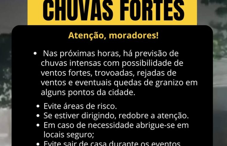 Alerta Defesa Civil Foz do Iguaçu: ciclone exige atenção