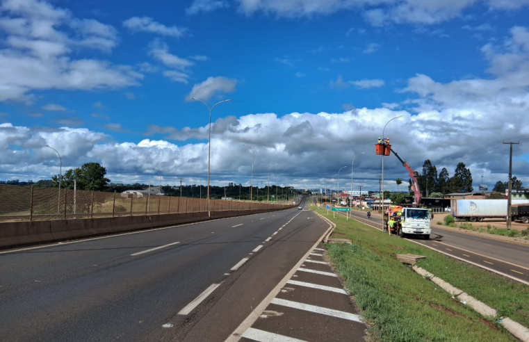 EPR Iguaçu reforça iluminação e segurança nas rodovias do Oeste